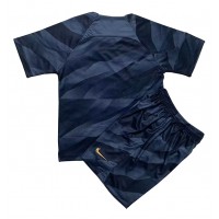 Camiseta Chelsea Portero Primera Equipación para niños 2023-24 manga corta (+ pantalones cortos)